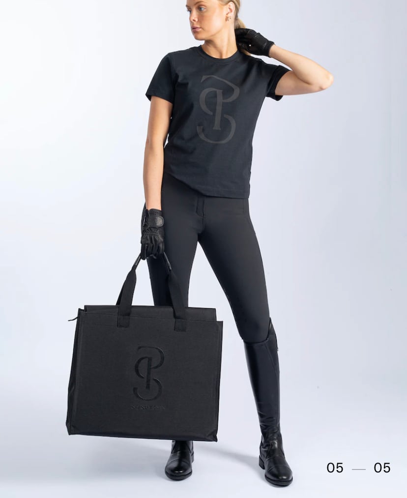 乗馬用コットンTシャツ 半袖 レディース 2022AWコレクション Ps of Sweden
