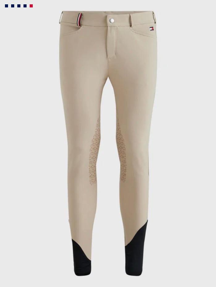 ニーグリップキュロット メンズ Tommy Hilfiger Equestrian ネイビー/ベージュ