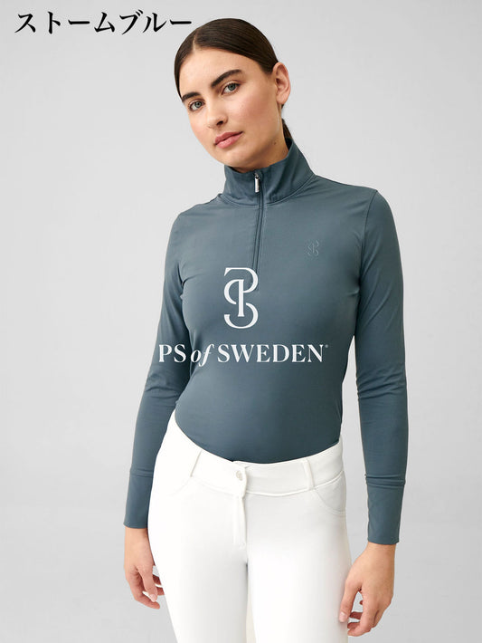 [Same-day delivery] Stretch riding top, long sleeves, half zip, 5 colors, PS of Sweden