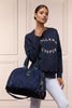 乗馬用ナイロントラベルバッグ AirPodsケース付き ネイビー  Holland Cooper