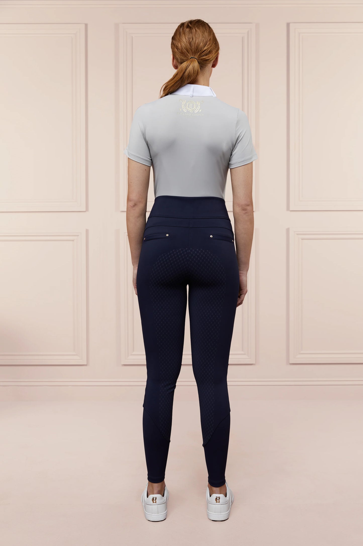 Cross Waist Legging Culottes Full Grip 3 Colors Women's Holland Cooper