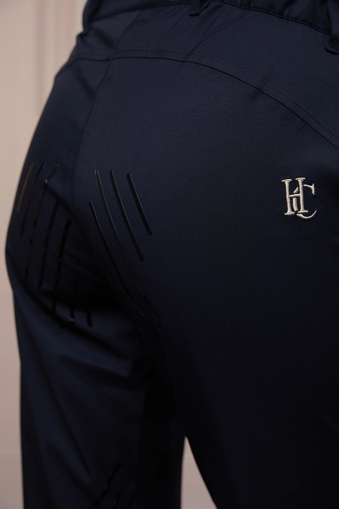 [Same-day delivery] Waterproof rain culottes for horse riding, full grip, navy, Holland Cooper