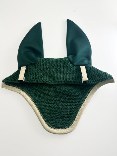 【2点セット】障害用スターダストゼッケン&イヤーネット エメラルド/パープル 2025ホリデー限定 Ps of Sweden