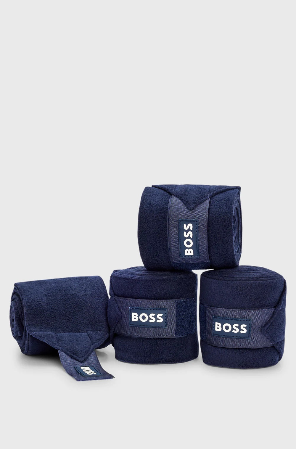 フリースバンテージ 4本セット ネイビー/キャメル/オリーブ Hugo Boss