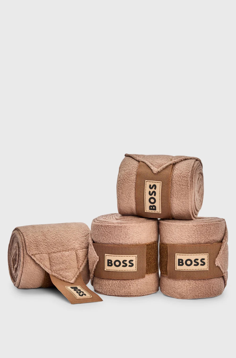 フリースバンテージ 4本セット ネイビー/キャメル/オリーブ Hugo Boss