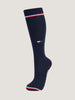 ユニセックス乗馬用ソックス 消臭素材 ３足セット ネイビー Tommy Hilfiger Equestrian