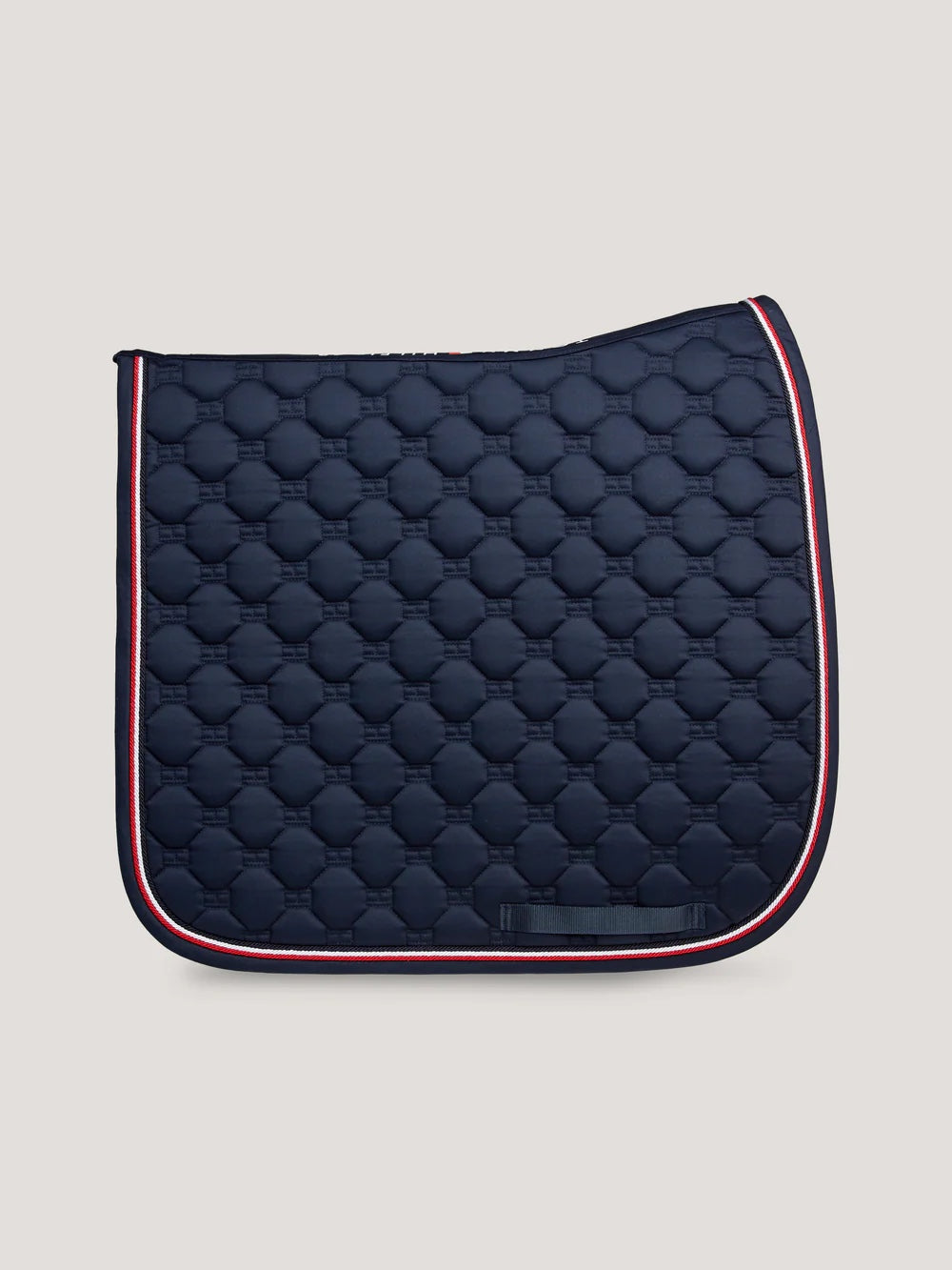 【即日配送】キルティングゼッケン 障害/馬場用 ネイビー/レッド フル Tommy Hilfiger Equestrian