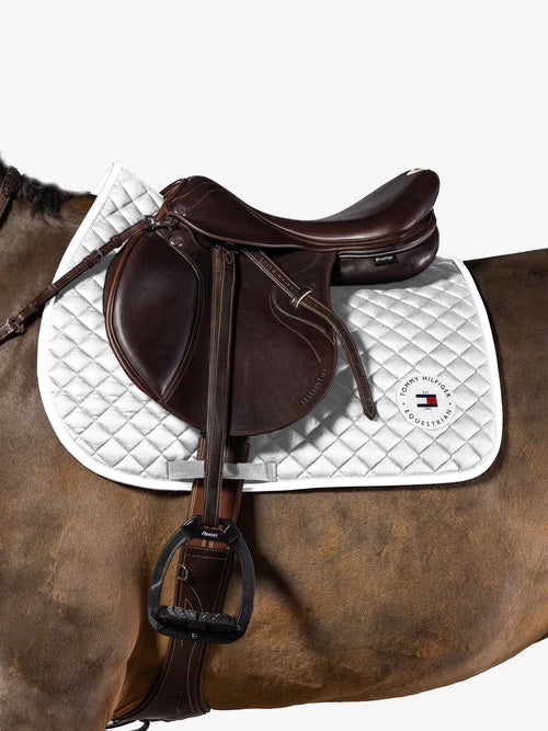 障害用キルティングゼッケン ホワイト フル Tommy Hilfiger Equestrian