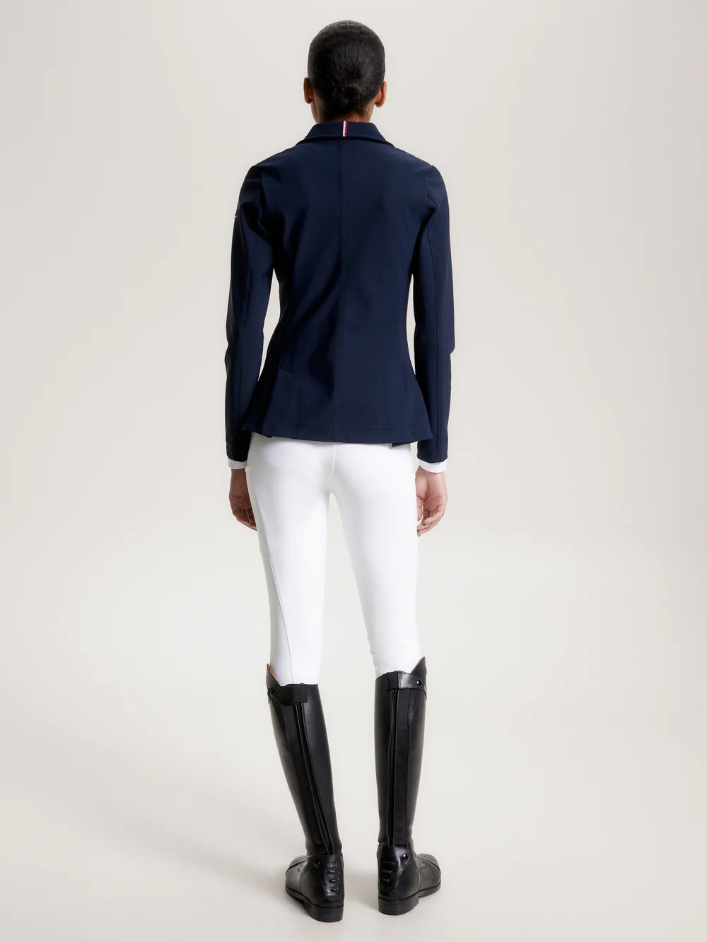 オールシーズンショージャケット 防風・撥水加工 UVカット ネイビー Tommy Hilfiger equestrian