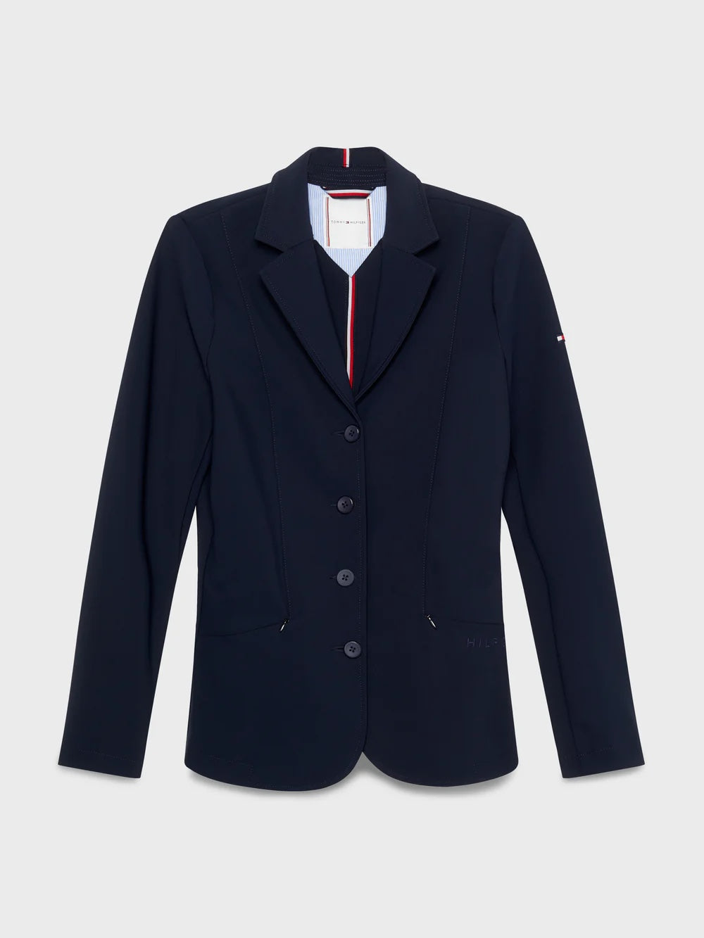 オールシーズンショージャケット 防風・撥水加工 UVカット ネイビー Tommy Hilfiger equestrian