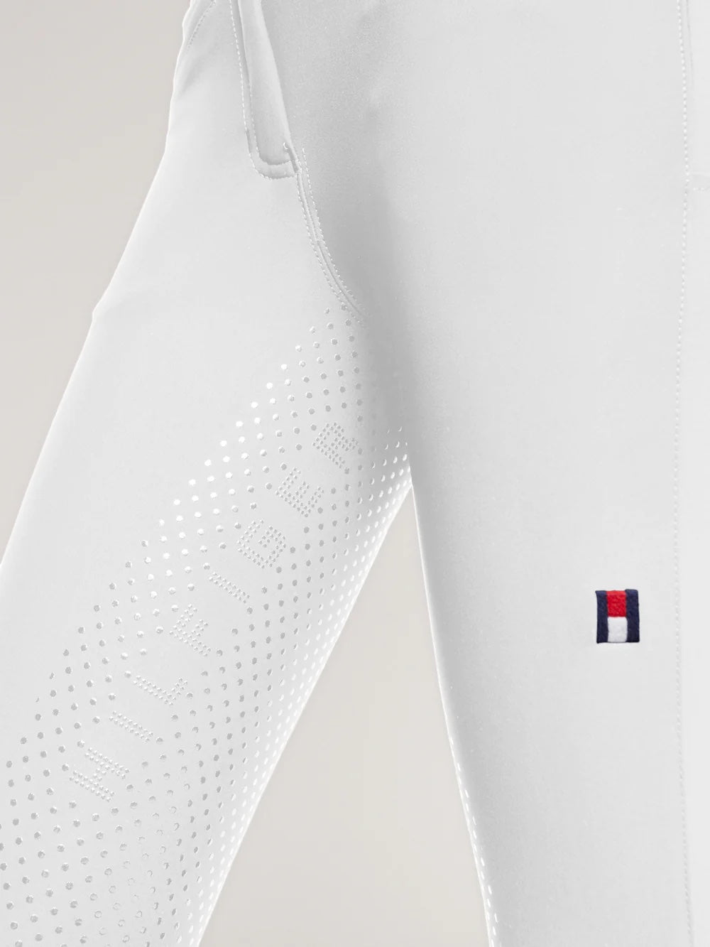 撥水パワーストレッチキュロット フルグリップ オールシーズン ネイビー/ホワイト Tommy Hilfiger Equestrian