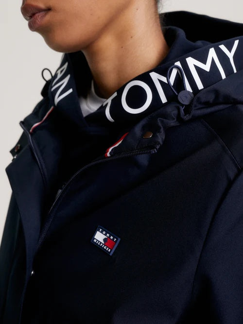 ロングレインジャケット ネイビー Tommy Hilfiger Equestrian｜乗馬用品店レクシア