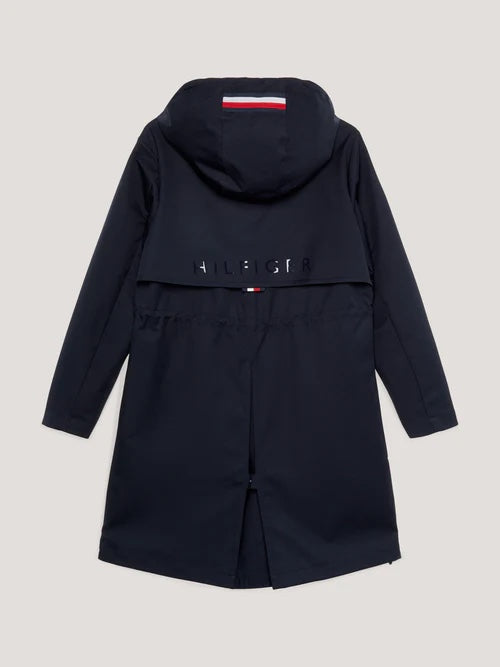 ロングレインジャケット ネイビー Tommy Hilfiger Equestrian