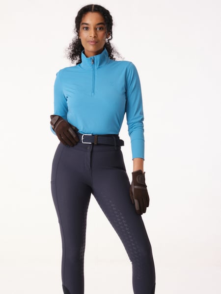 [Same-day delivery] UV-cut riding culottes UPF 50+ Full Grip Storm Blue/Dark Gray/Ice Gray PS of Sweden