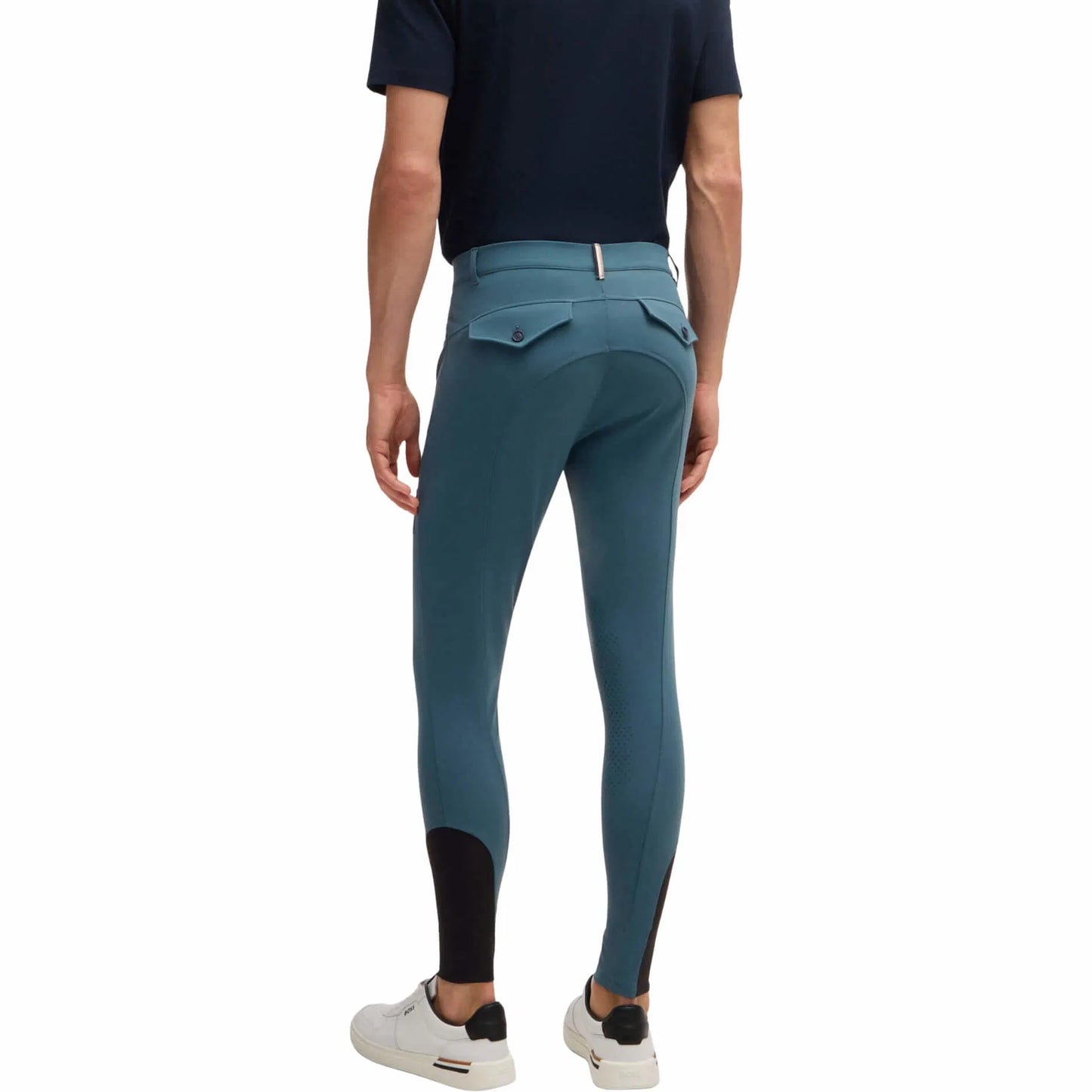 メンズニーグリップキュロット UVカット パワースポーツ素材 ノーザンブルー  Boss