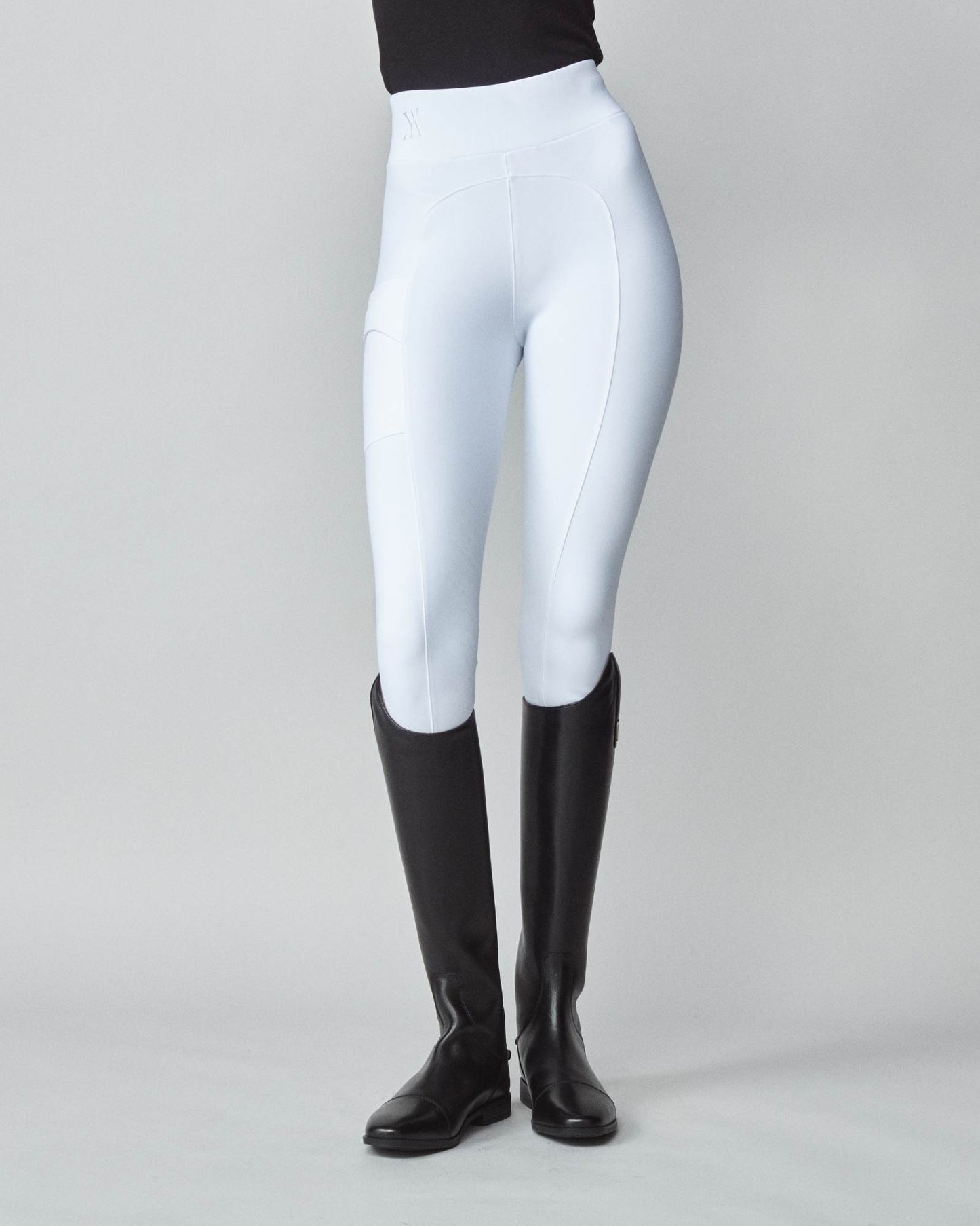UV-cut high-waisted riding leggings, quick-drying material, full grip, with smartphone pocket, 8 colors, Yagya