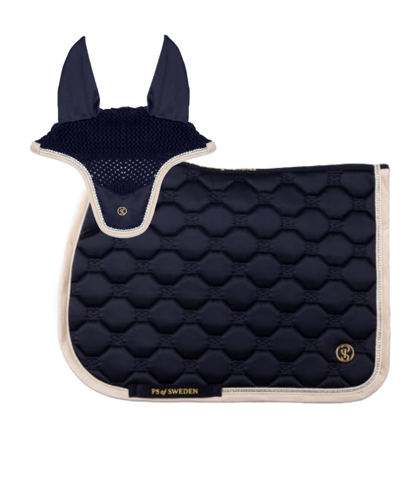 Boss Equestrian 馬場用ゼッケン 馬場用ゼッケン Boss ブラック/ホワイト｜乗馬用品店レクシア