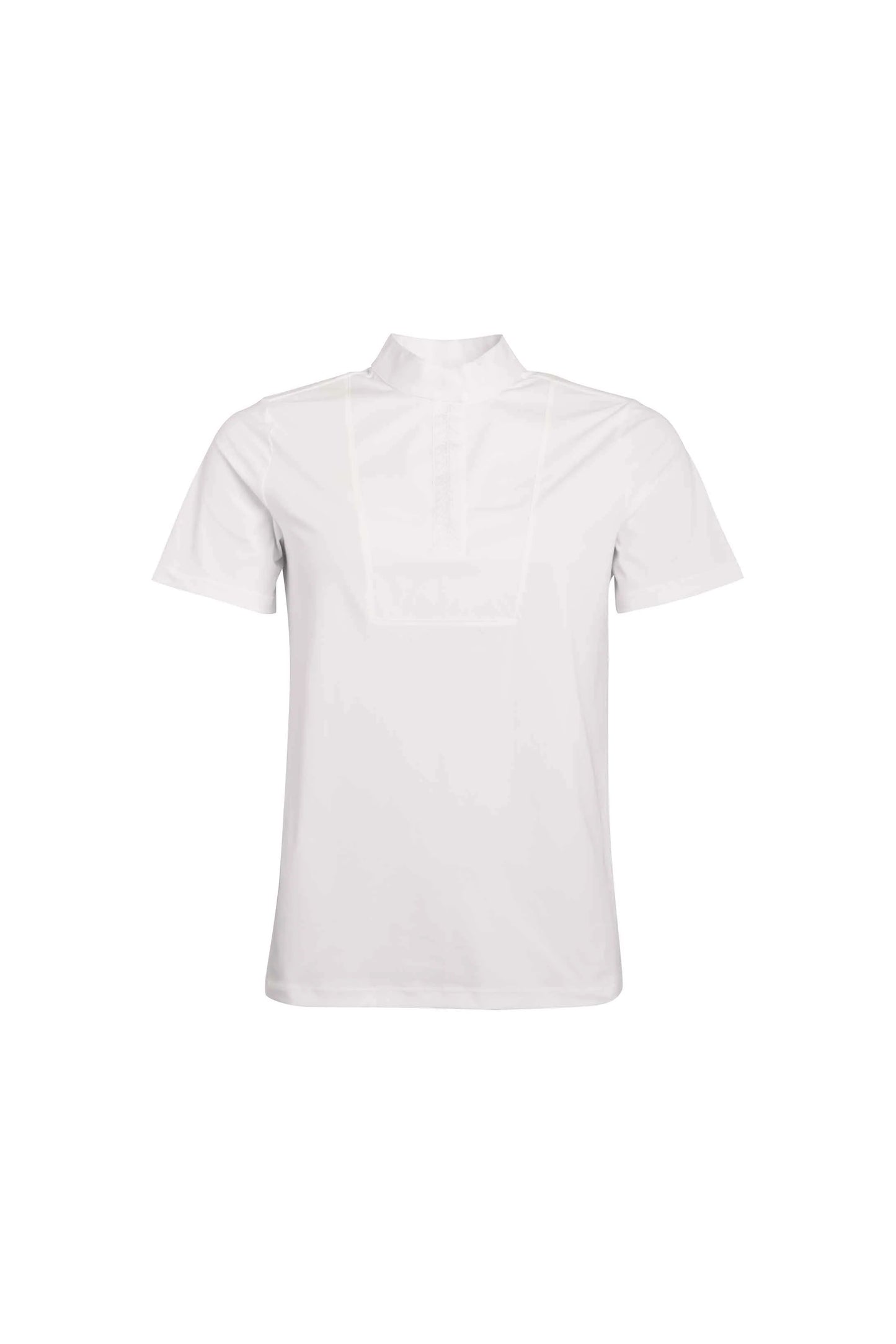 Women's Stretch Athletic Shirt, Short Sleeve, Dark Navy/White, Holland Cooper
