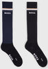 夏用乗馬用ソックス ネイビー/ブラック ユニセックス Hugo Boss