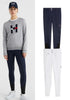 夏用ストレッチキュロット ニーグリップ ネイビー/ホワイト Tommy Hilfiger Equestrian