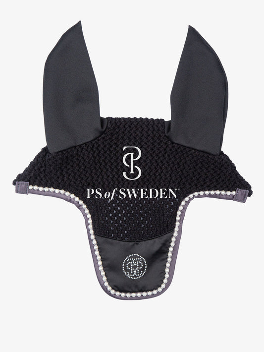 パール付きイヤーネット ブラック/フローズンライラック Ps of Sweden