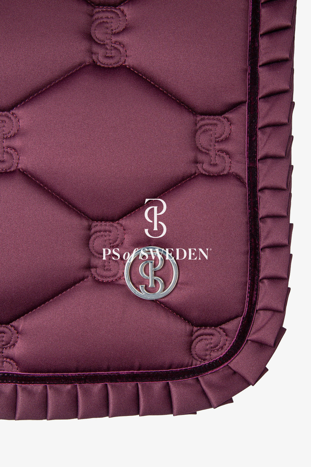 Horse track bib with ruffles, anatomical construction, Ps of Sweden