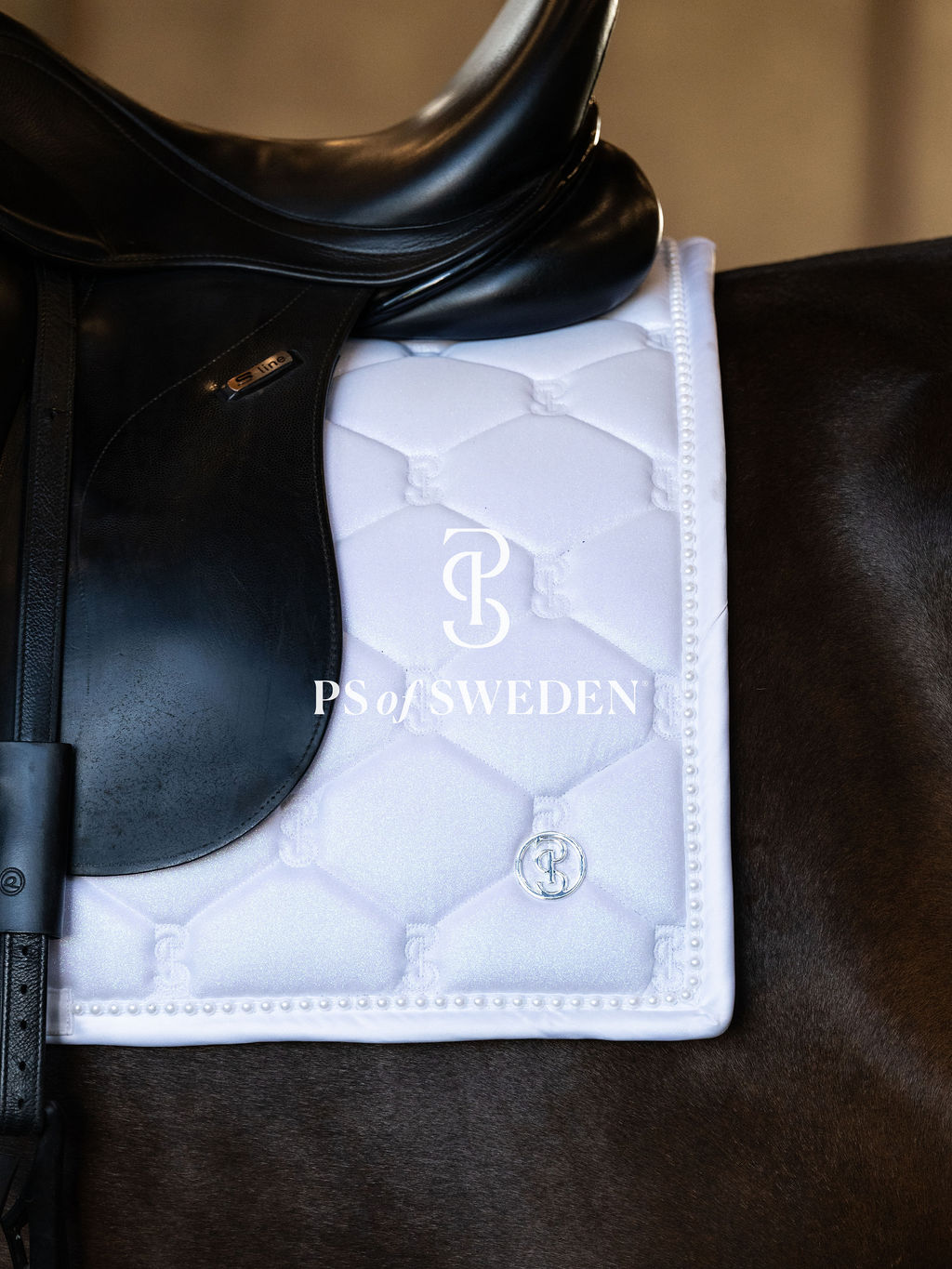 馬場用スターダストゼッケン エメラルド/パープル/ホワイト 2025ホリデー限定 Ps of Sweden