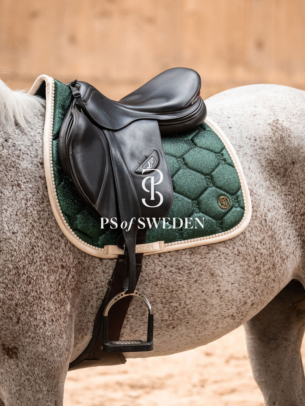 障害用スターダストゼッケン エメラルド/パープル/ホワイト 2025ホリデー限定 Ps of Sweden