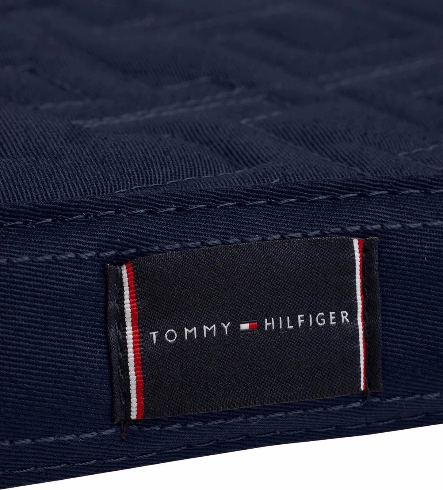 障害用ワッフルキルティングゼッケン ネイビー/ルージュ  Tommy Hillfiger Equestrian