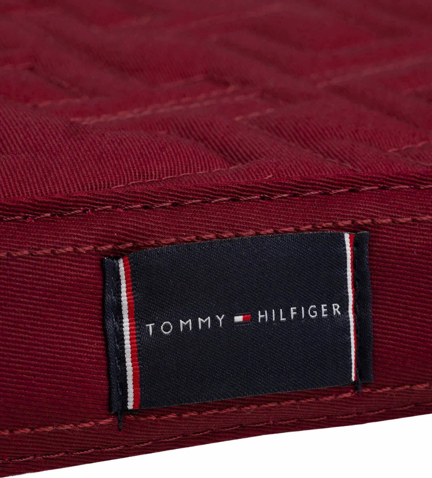 【セット】障害用ワッフルキルティングゼッケン&イヤーネット ネイビー/ルージュ  Tommy Hillfiger Equestrian