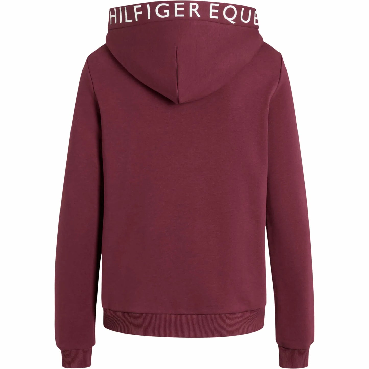 ロゴスウェットパーカー ストレッチコットン ルージュ/ラディアントピンク/ピーチ レディース Tommy Hilfiger Equestrian