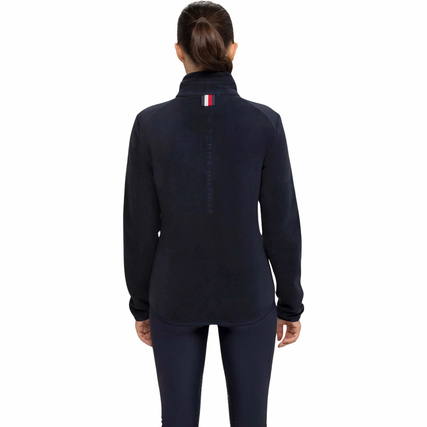 乗馬用フリースジャケット レディース ネイビー Tommy Hilfiger Equestrian