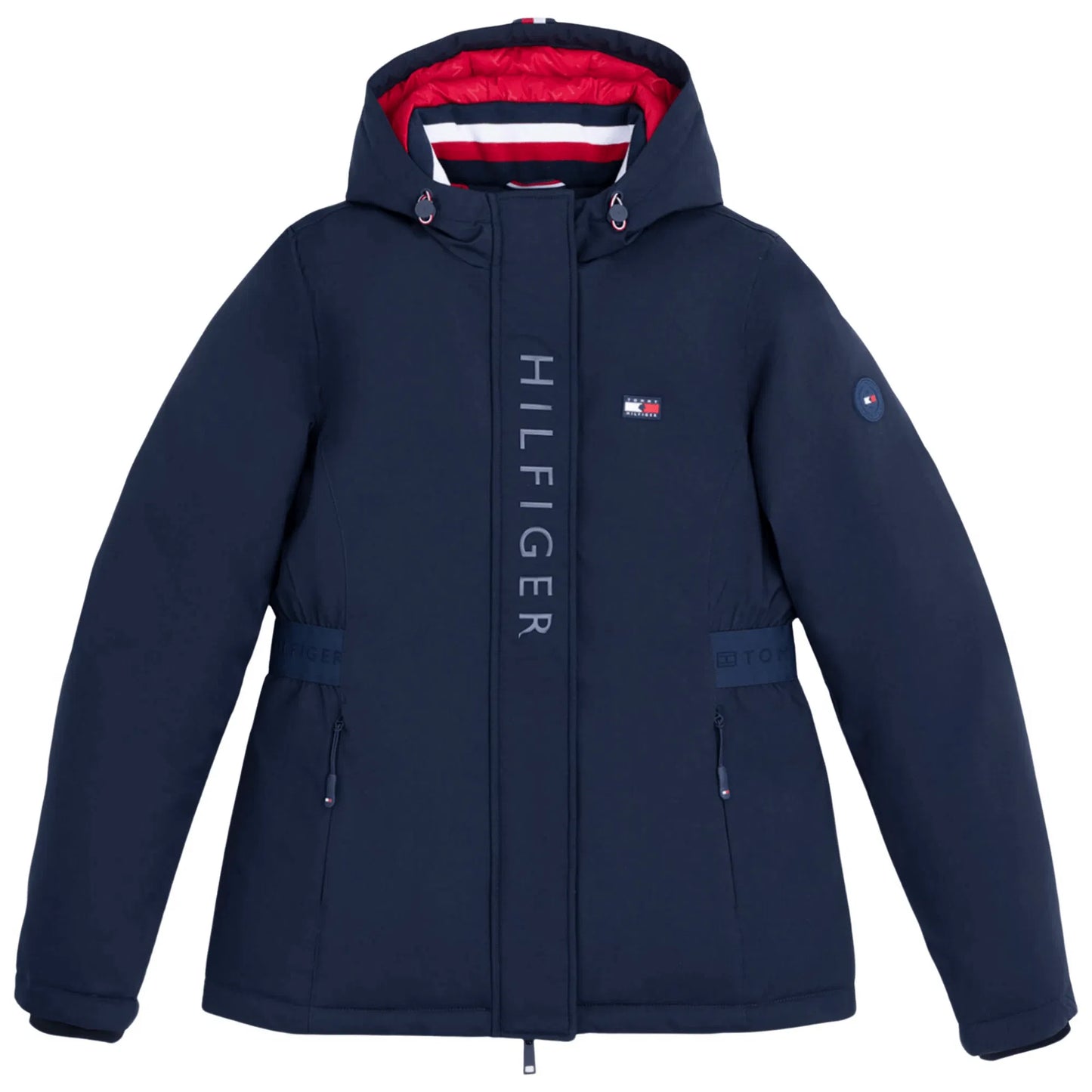 乗馬用速乾ダウンジャケット レディース ネイビー Tommy Hilfiger Equestrian