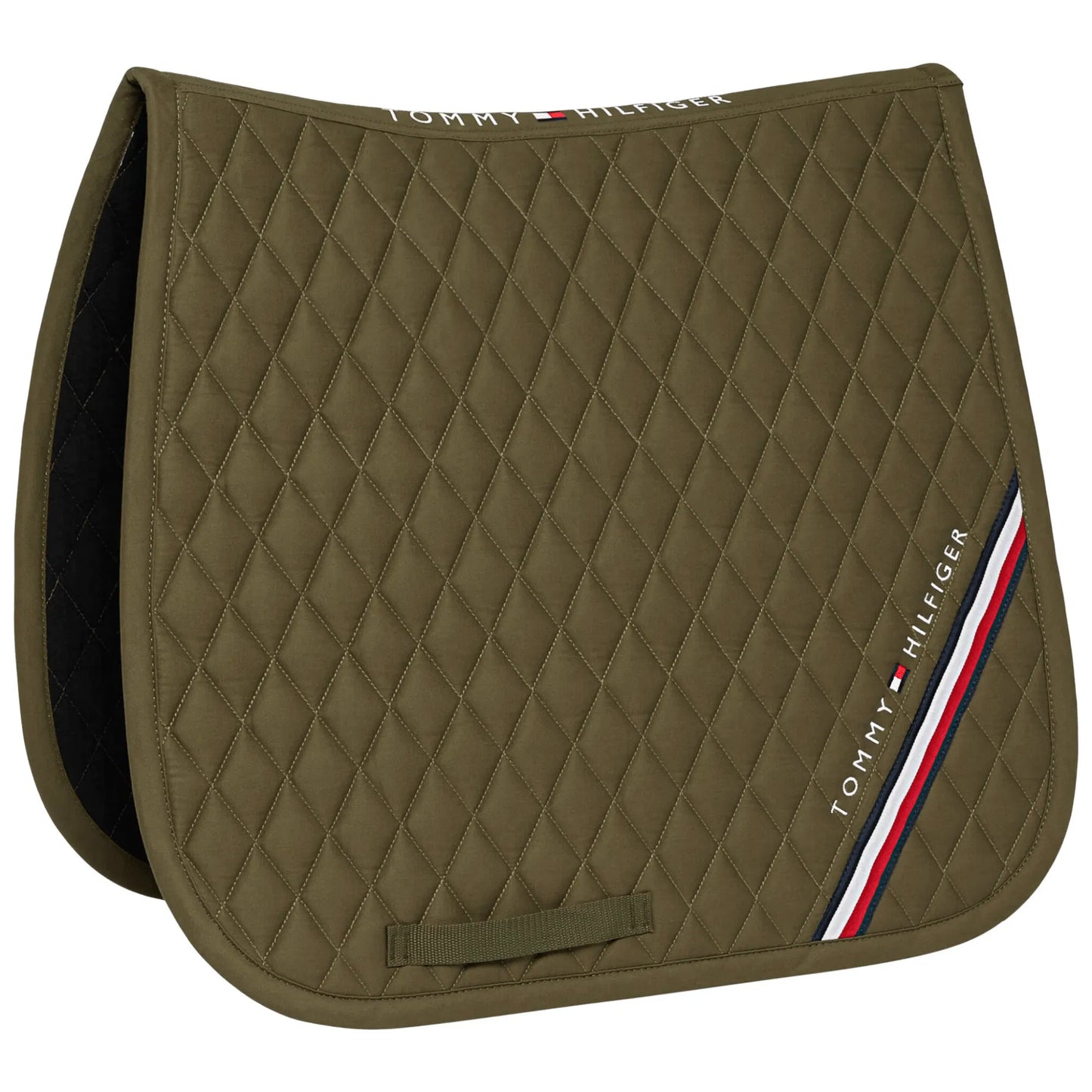 Tommy Hillfiger Equestrian Waffle Quilted Jumping Bib Navy/Rouge