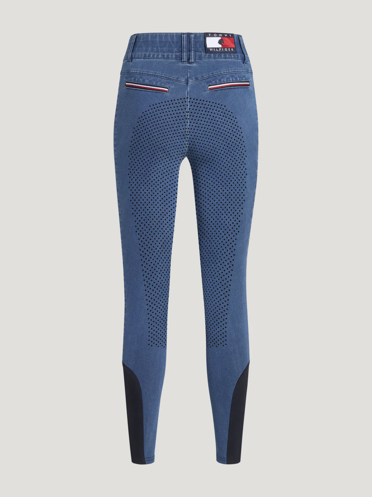 夏用デニムキュロット フルグリップ レディース Tommy Hilfiger Equestrian