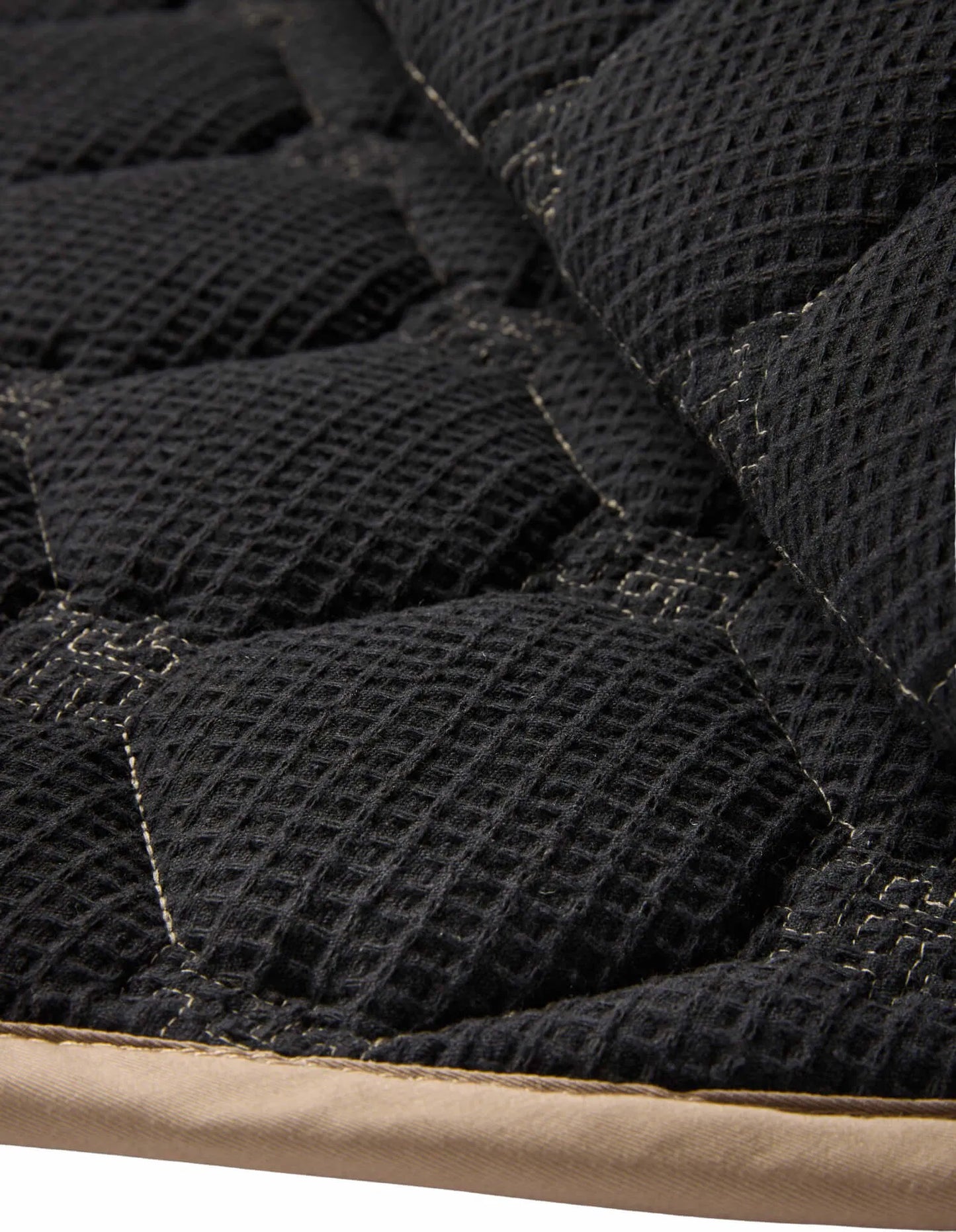 馬場用キルティングゼッケン ラインストーン加工 ネイビー/トープ  Tommy Hillfiger Equestrian