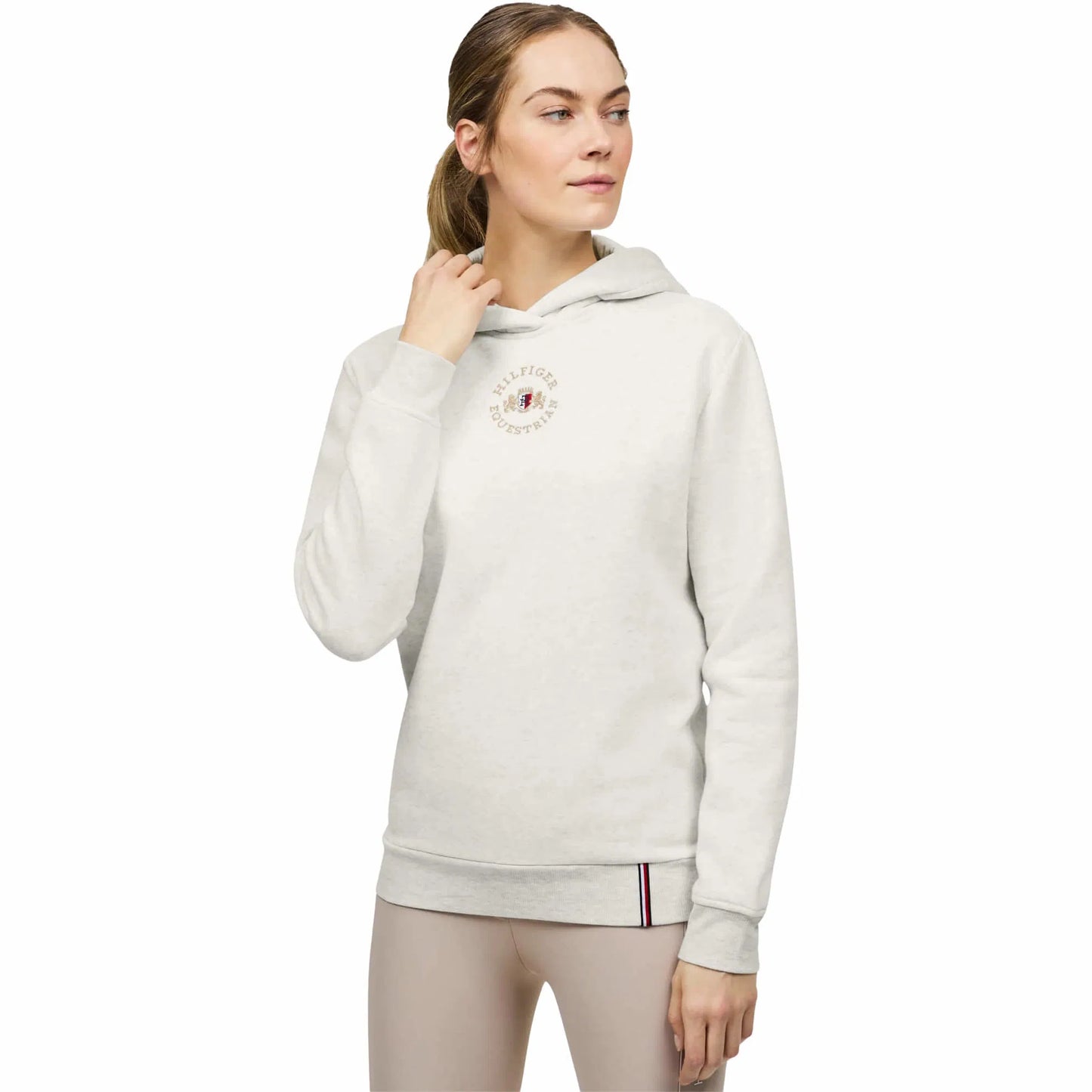 裏起毛スウェットパーカー ユニセックス ネイビー/エクリュ Tommy Hilfiger Equestrian