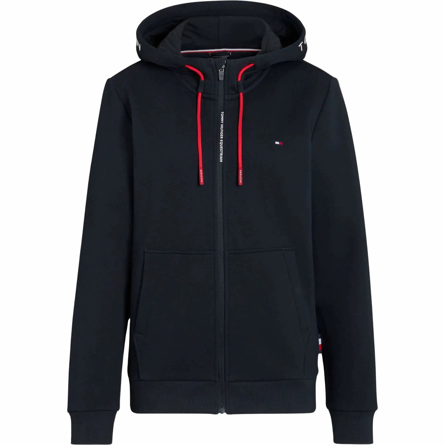 4wayストレッチスウェットパーカー 裏起毛 ユニセックス ネイビー/パイン Tommy Hilfiger Equestrian