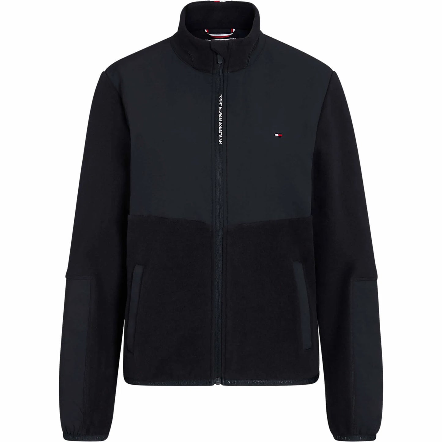 4wayストレッチフリースジャケット 速乾素材 レディース ネイビー Tommy Hilfiger Equestrian