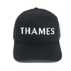 【即日配送】3Dロゴキャップ ブラック ユニセックス Thames