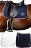 ワッフルキルティング馬場用ゼッケン ホワイト/ネイビー Tommy Hilfiger Equestrian