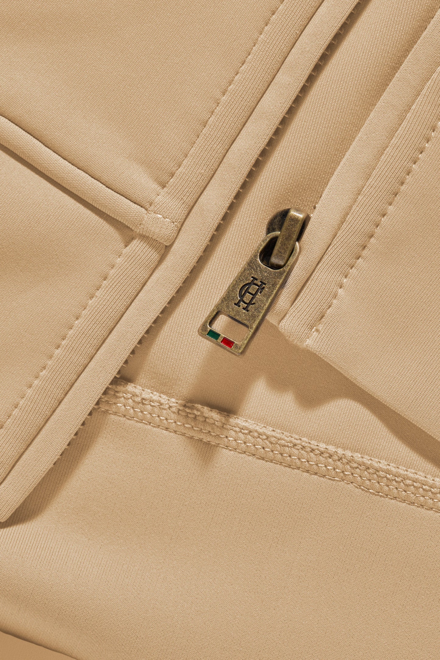 Sweat training jacket with fleece lining and pockets, 4 colors, Holland Cooper