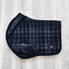 タータンチェック障害用ゼッケン ブラック Rebel Equestrian