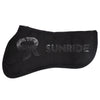ハーフパッド 形状記憶 馬場用 ブラック Sunride