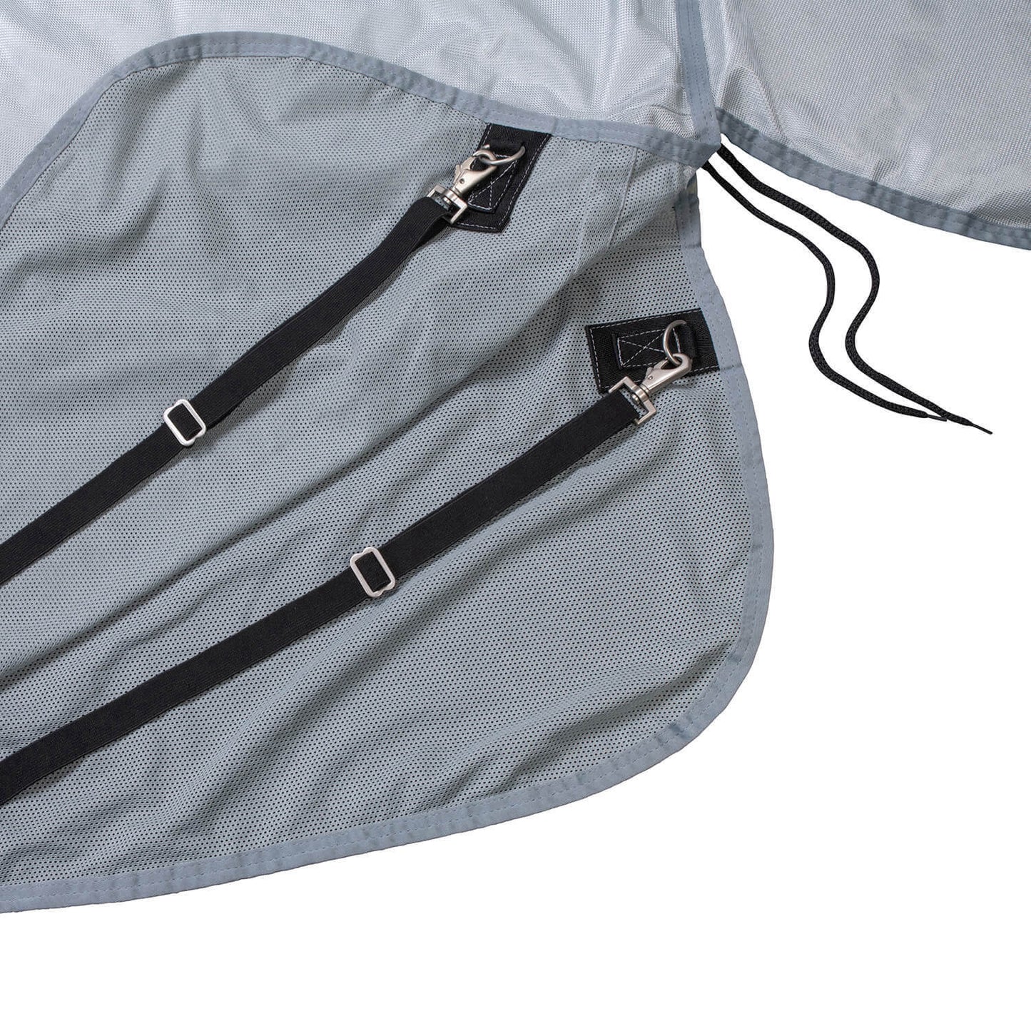 虫除け馬着  UVカット ライトグレー ネックパート付き Sunride