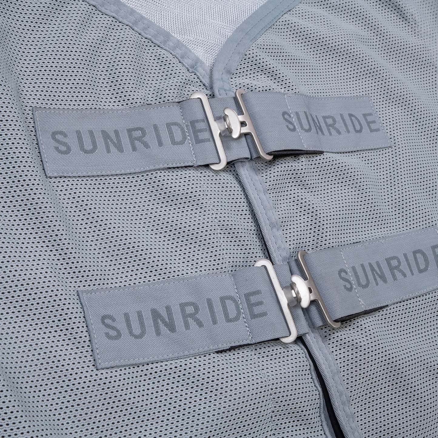 虫除け馬着  UVカット ライトグレー ネックパート付き Sunride