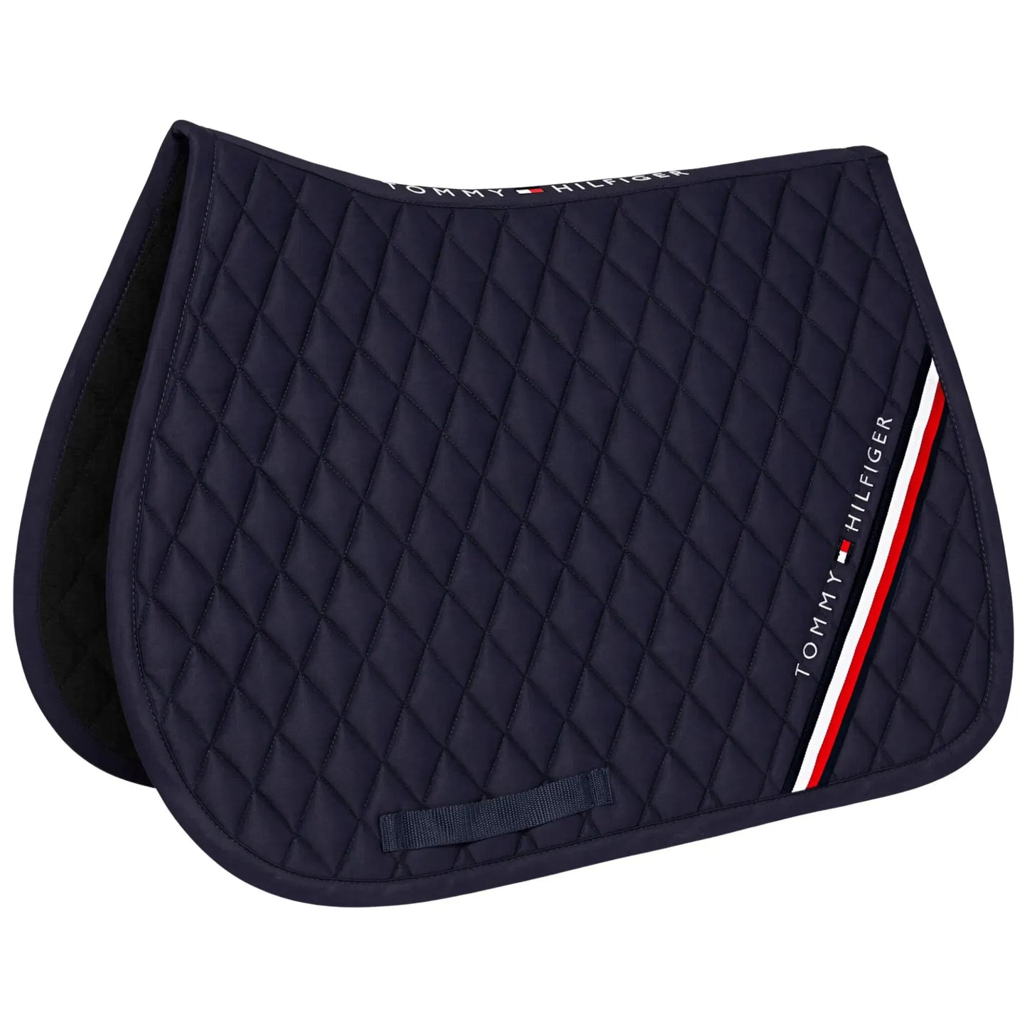 【4点セット】ナイロン無口＆引き手&障害用ゼッケン&イヤーネット ネイビー Tommy Hilfiger Equestrian