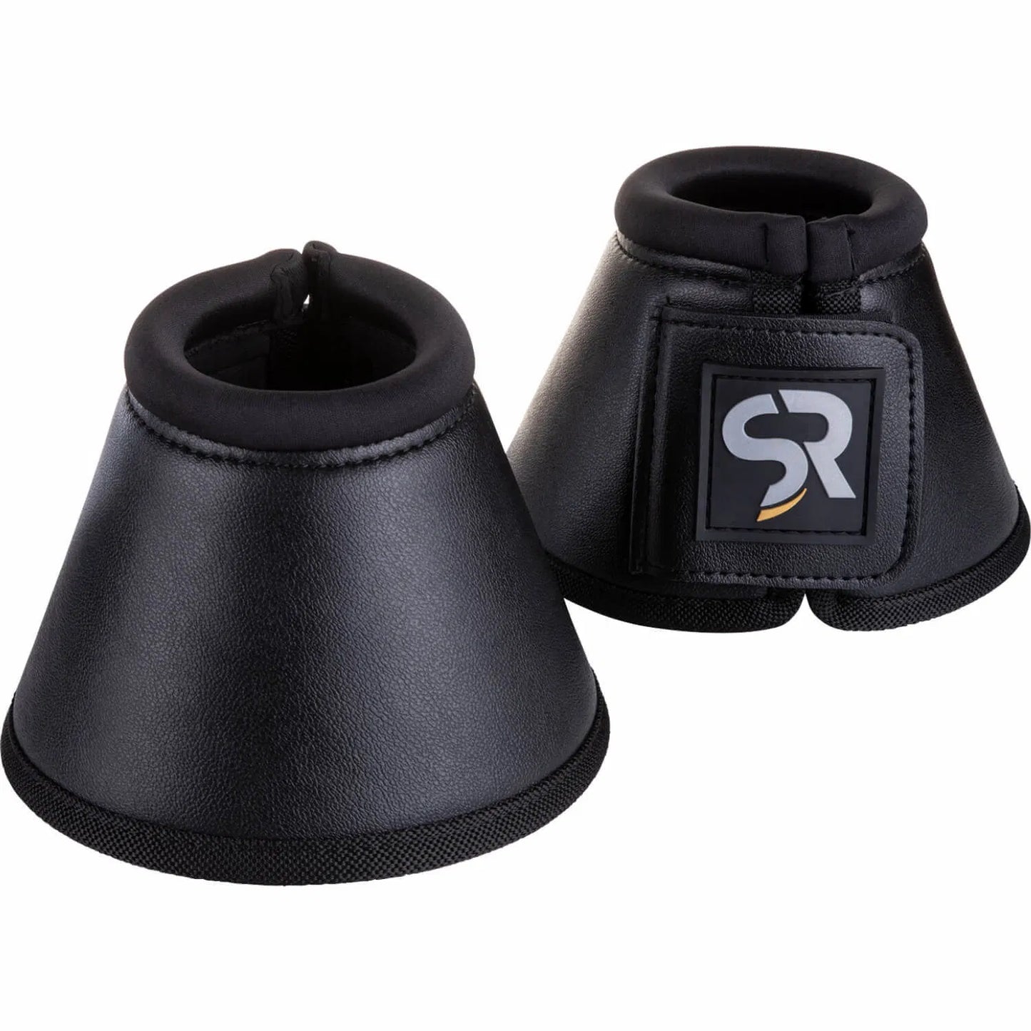 【お得セット】馬場用プロテクター四肢セット&ワンコ 本革 ファーなし ブラック/ブラウン Sunride