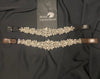 スワロフスキーメガブリング額革 シルバー Benz Equestrian