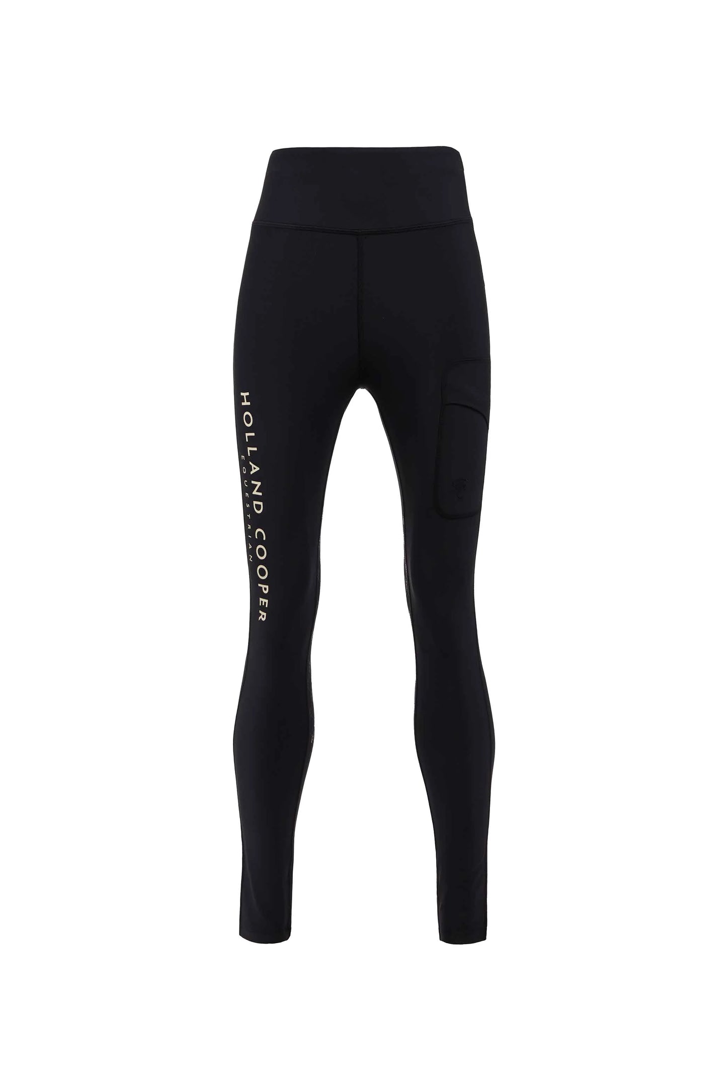 Knee-grip leggings culottes, high waist, water-repellent, technical fabric, 5 colors, Holland Cooper